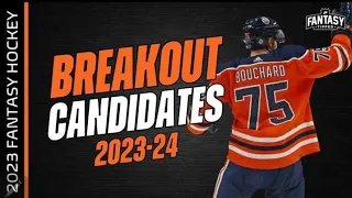 2023-24 Fantasy Hockey - Breakout Candidates - Fantasy Hockey Advice