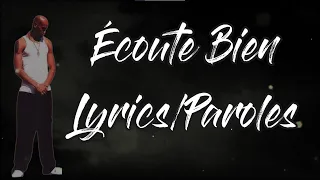 Booba - Écoute bien (Paroles/Lyrics)