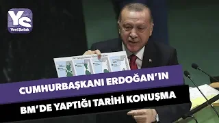 Cumhurbaşkanı Erdoğan’ın BM’de yaptığı tarihi konuşmanın tamamı: İsrail neresi?