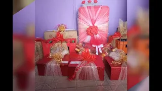 Engagement items wrapping