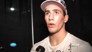 UFC 145: Rory MacDonald Backstage Interview