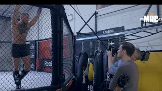 Conor McGregor hard sparring while filming UFC 205 Countdown show: The Mac Life series 2