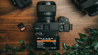 SONY A6400 Photography Setup Guide - Camera Settings Breakdown