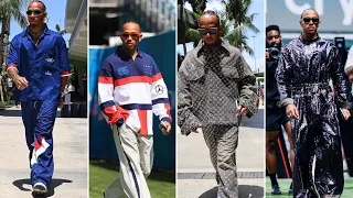 Lewis Hamilton arriving in Miami | All different looks on all 4 days at the #MiamiGP