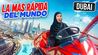 Me subí a la montaña rusa más rápida del mundo en Dubai  | Carolina Díaz