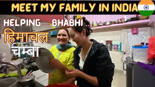 Meet My Family 🇮🇳आज मिलवाता हूँ आपको,अपने परिवार से  🔥 Chinese girl visit to India | explor India ❤️