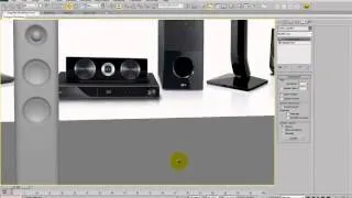 Modelling a home theatre system in 3ds Max - Part 5