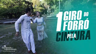 1 variação do giro do forró pela cintura