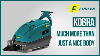 Walk-behind Sweeper Eureka Kobra | small & medium size areas floor cleaning machines