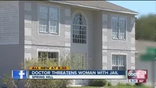 Doctor threatens pregnant woman with jail