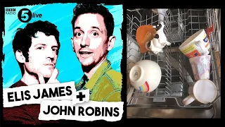 Elis' Dishwasher Stacking Technique - Elis James and John Robins (BBC Radio 5 Live)