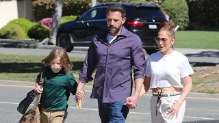 Jennifer Lopez Joins Ben Affleck On The Afternoon School Run