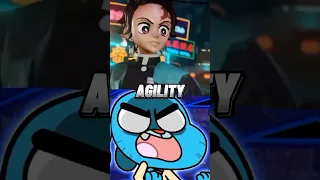 gumball all form vs tanjiro all form