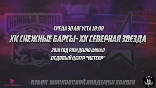 ХК СНЕЖНЫЕ БАРСЫ - ХК СЕВЕРНАЯ ЗВЕЗДА 2010 ГОД 18:00