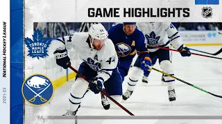 Maple Leafs @ Sabres 11/13/21 | NHL Highlights