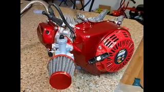 Honda GX160 mini bike engine restoration and upgrades