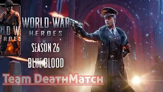 World War Heroes 🔥 Team DeathMatch | Frozen Battle | HD | Machine Gun #season26 #wwh Real Gameplay