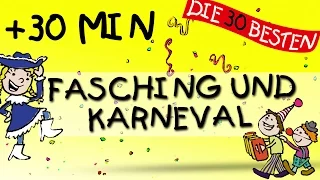 Kinderlieder Mix für Fasching und Karneval