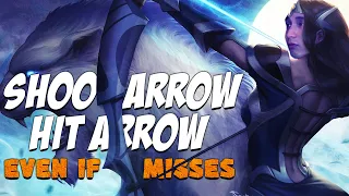 SHOOT ARROW HIT ARROW EVEN IF IT MISSES (SingSing Dota 2 Highlights #1680)