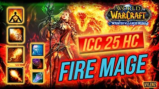 35k DPS ?!!! Fire Mage (PvE) (WoTLK) | Blood Queen Lana'thel 25 Heroic