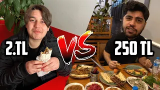 2,5 TL VS 250 TL'lik ÖĞLE YEMEĞİ 🥩🍗🌯