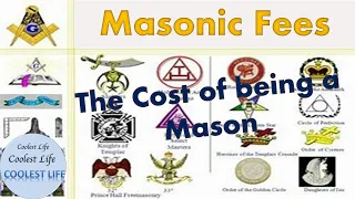 Masonic - Fees of a Mason - Orders and Clubs within Masonry - Cost associated with them?