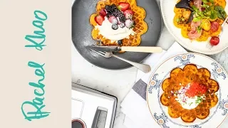 Rachel Khoo's Roasted Butternut Squash Waffles