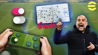 eFootball BEGINNER to PRO: best settings, formation & playstyle guide