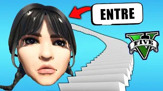 ENTREI DENTRO da CABEÇA da WANDINHA no GTA 5 ! ( GTA V Mods )