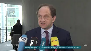 Alexander Graf Lambsdorff und Heiko Maas zur Brexitdebatte am 30.01.2019