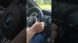 BMW G01 X3 ///M40i (2019) reaching speed limiter 260km/h @ German Autobahn