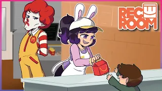 VBunny becomes A MANAGER At McDonalds- Rec Room