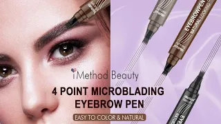 4 Point Microblading Eyebrow Pen, Natural-Looking, Waterproof, Long-Lasting | iMethod Beauty