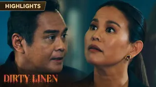 Olga advises Carlos about Leona's resentment | Dirty Linen (w/ English Subs)