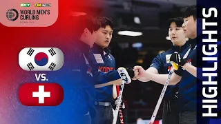 KOREA v SWITZERLAND - Round robin - BKT Tires & OK Tire World Men's Curling Championship 2023