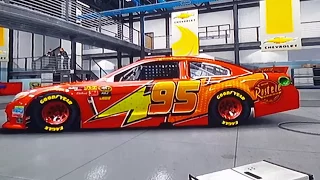 Lightning McQueen Nascar 15 custom paint scheme