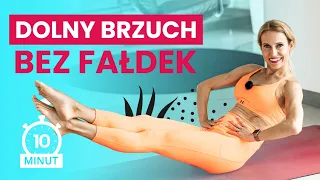 Trening na dolny brzuch | Bez fałdek | Interwał | 10 min | #ŻelaznyPoranek #263 | Ola Żelazo