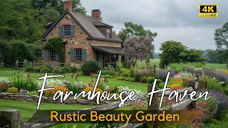 The Beauty of Vintage Rustic Garden: Exploring Farmhouse Garden Ideas Amidst Countryside Serenity