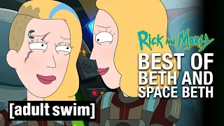 Rick And Morty | Best of Beth And Space Beth | Adult Swim UK 🇬🇧