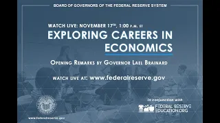 Exploring Careers in Economics, November 17, 2020