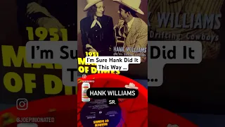 🎵 Hank Williams Sr.'s "Lovesick Blues": Honoring the Legendary King of Country Music!  THANK HANK!