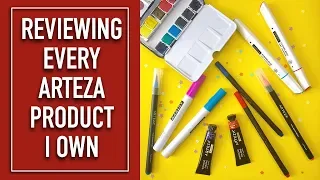 REVIEWING EVERY ARTEZA PRODUCT I OWN | BRAND REVIEW