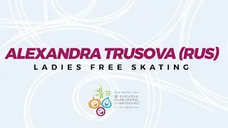 Alexandra Trusova (RUS) | Ladies Free | ISU European Figure Skating Championships |#EuroFigure