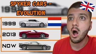 SPYKER Cars - EVOLUTION (1999~Now) | British Reaction | Dusank