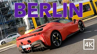 Driving in Berlin, Treptow - Kreuzberg - Friedrichshain - Mitte - PrenzlauerBerg. Shot on GoPro Hero