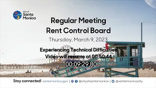 Rent Control Meeting March 9, 2023