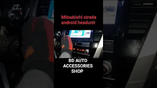 Mitsubishi strada android stereo headunit