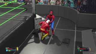 WWE 2K23,Spider-Man vs Shazam, 6/7/23