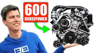 How Koenigsegg's Tiny Engine Makes 600 Horsepower - Only 3 Cylinders!