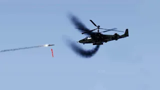 Today, Russian Ka-52 Helicopter Shot Down by Ukrainian air defense system | Milsim Arma 3